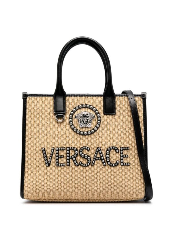 20840902_50766221_1000.jpg Versace small La Medusa studded tote bag