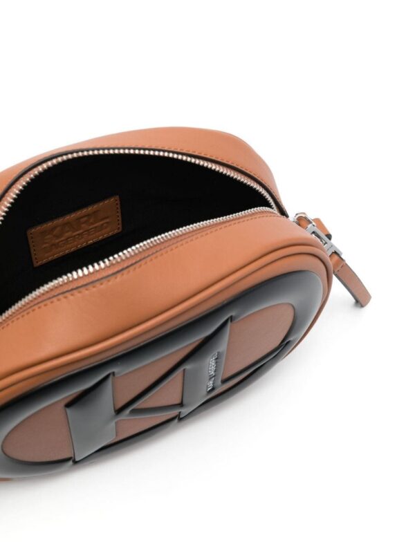 20847947_50752222_1000.jpg Karl Lagerfeld logo-embossed crossbody bag