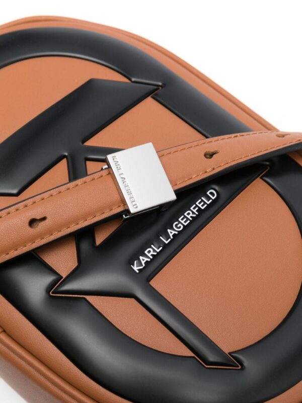 20847947_50752223_1000.jpg Karl Lagerfeld logo-embossed crossbody bag