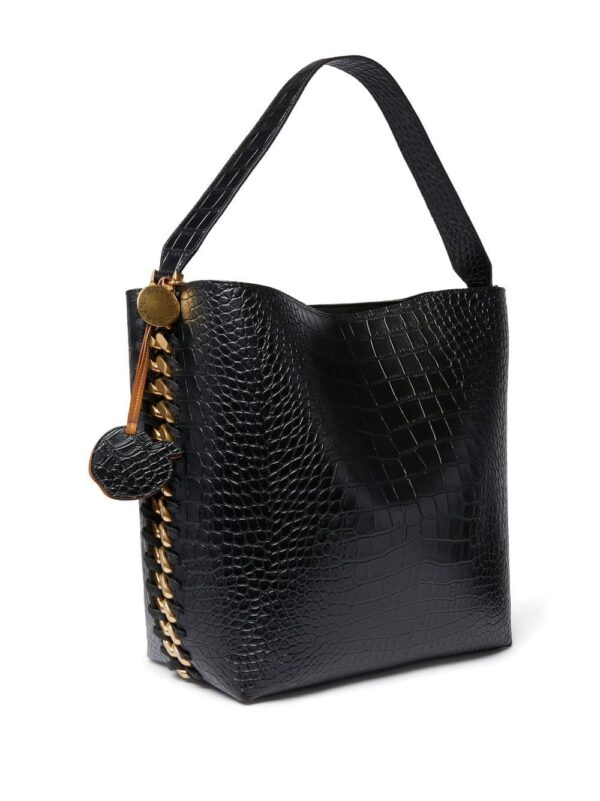 20848963_50835692_1000.jpg Stella McCartney embossed-crocodile effect tote bag
