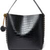 20848963_50835700_1000.jpg Stella McCartney embossed-crocodile effect tote bag