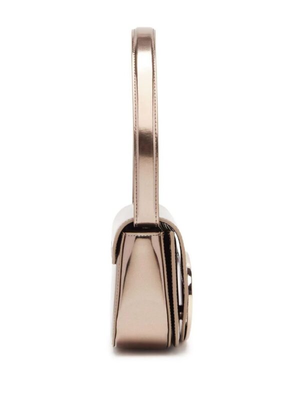 Diesel  1DR foiled-effect shoulder bag
