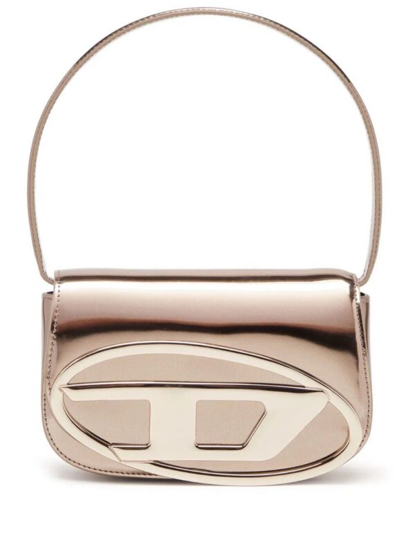 Diesel  1DR foiled-effect shoulder bag
