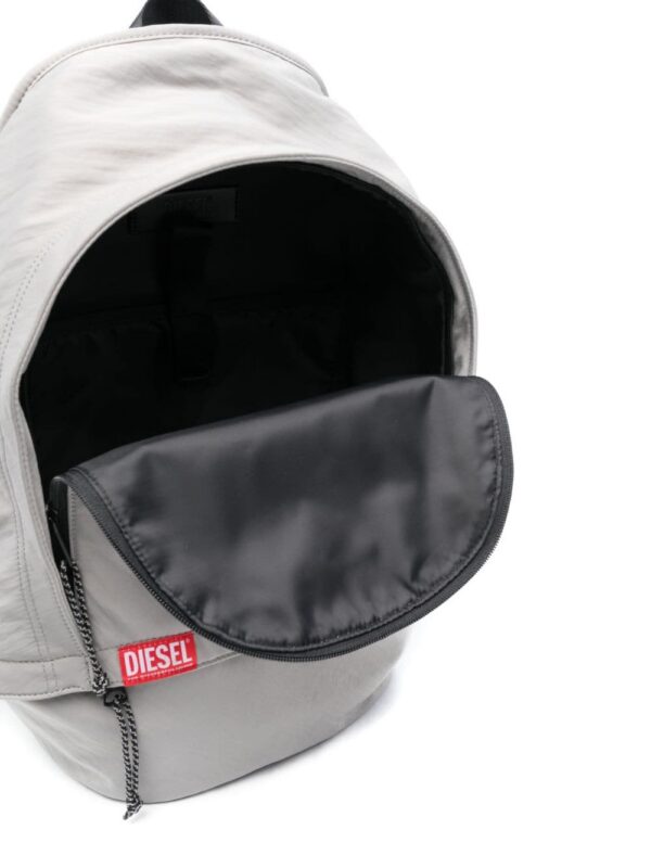 20856394_50821516_1000.jpg Diesel Race logo-patch backpack