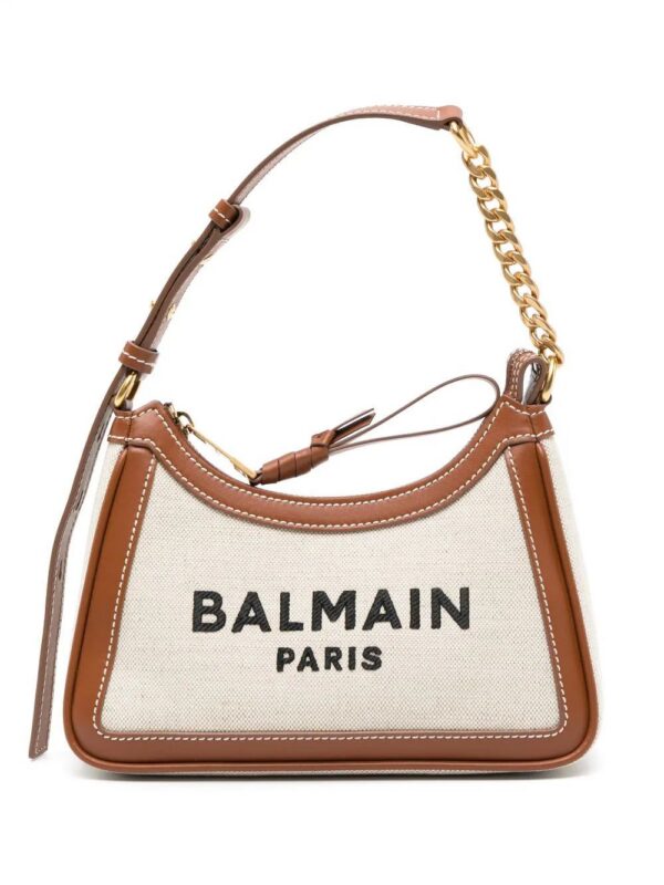 20861936_50810763_1000.jpg Balmain B-Army logo-print shoulder bag