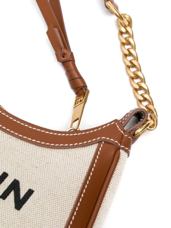 20861936_50810766_1000.jpg Balmain B-Army logo-print shoulder bag