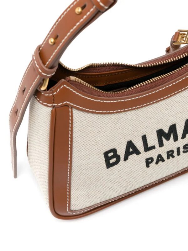 20861936_50810768_1000.jpg Balmain B-Army logo-print shoulder bag