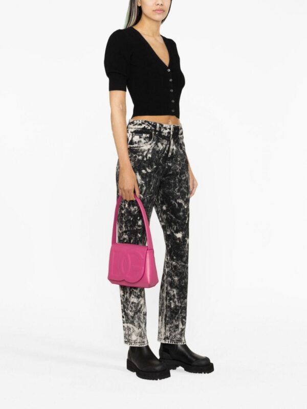 Dolce & Gabbana DG Logo leather shoulder bag