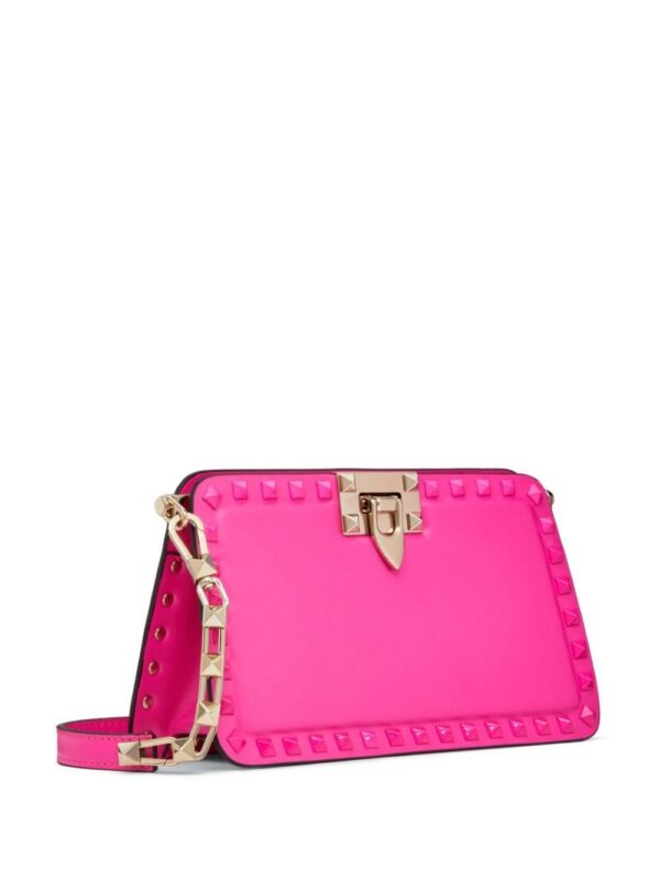 Valentino Garavani Rockstud leather clutch bag