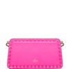 Valentino Garavani Rockstud leather clutch bag