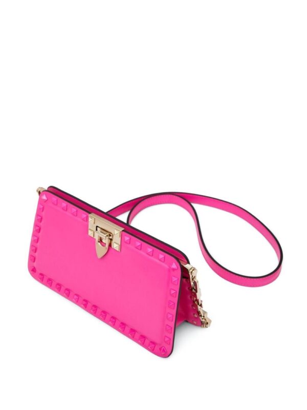 Valentino Garavani Rockstud leather clutch bag