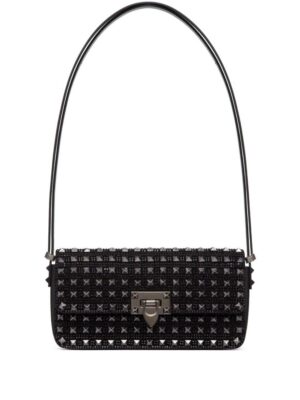 Valentino Garavani Rockstud23 E/W embroidered shoulder bag