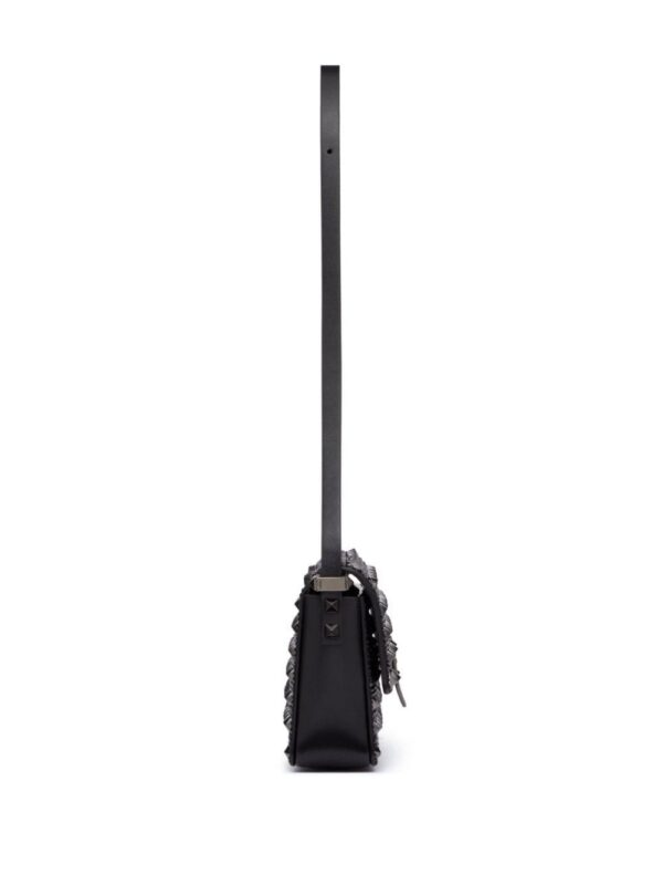 Valentino Garavani Rockstud23 E/W embroidered shoulder bag