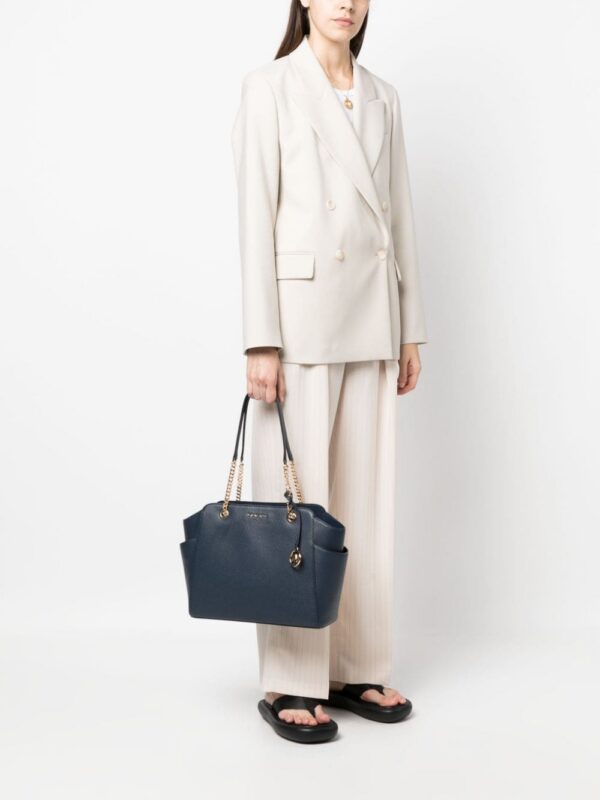 Michael Michael Kors large Jet Set leather tote bag