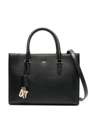 20900862_50883488_1000.jpg DKNY logo-pendant leather tote bag
