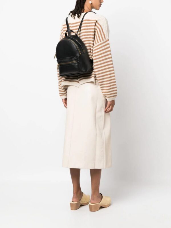 20908740_50918820_1000.jpg LIU JO logo-lettering contrast-lining backpack