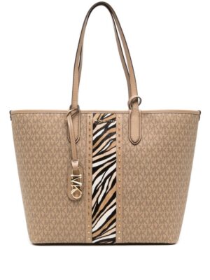 20913830_51759998_1000.jpg Michael Kors large Eliza logo-print tote bag