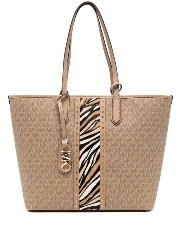 20913830_51759998_1000.jpg Michael Kors large Eliza logo-print tote bag