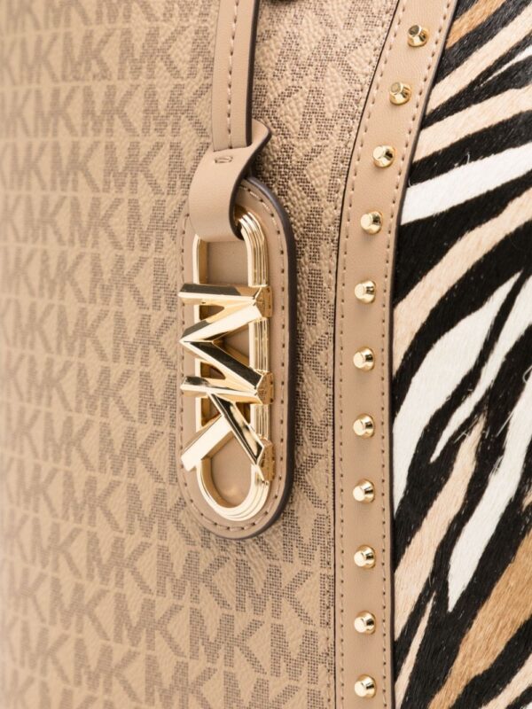 20913830_51760003_1000.jpg Michael Kors large Eliza logo-print tote bag