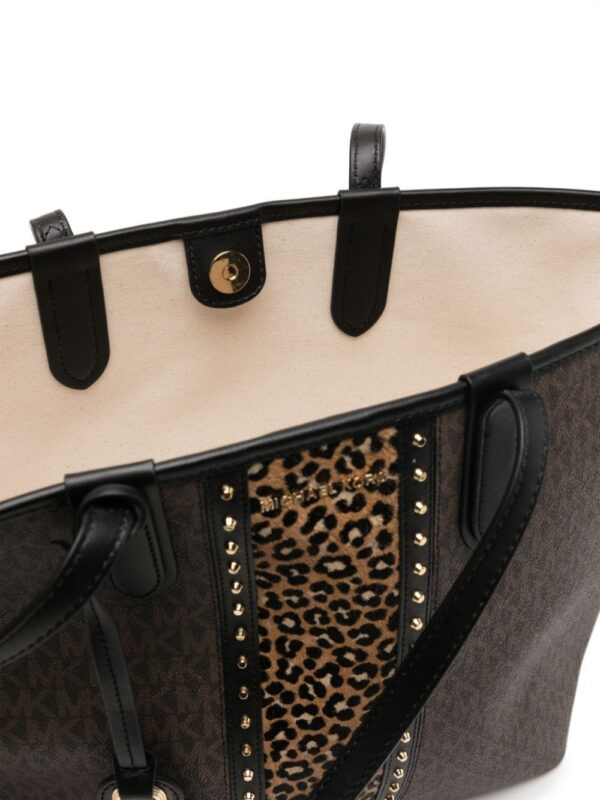 20914141_51914042_1000.jpg Michael Kors Eliza monogram-pattern tote bag