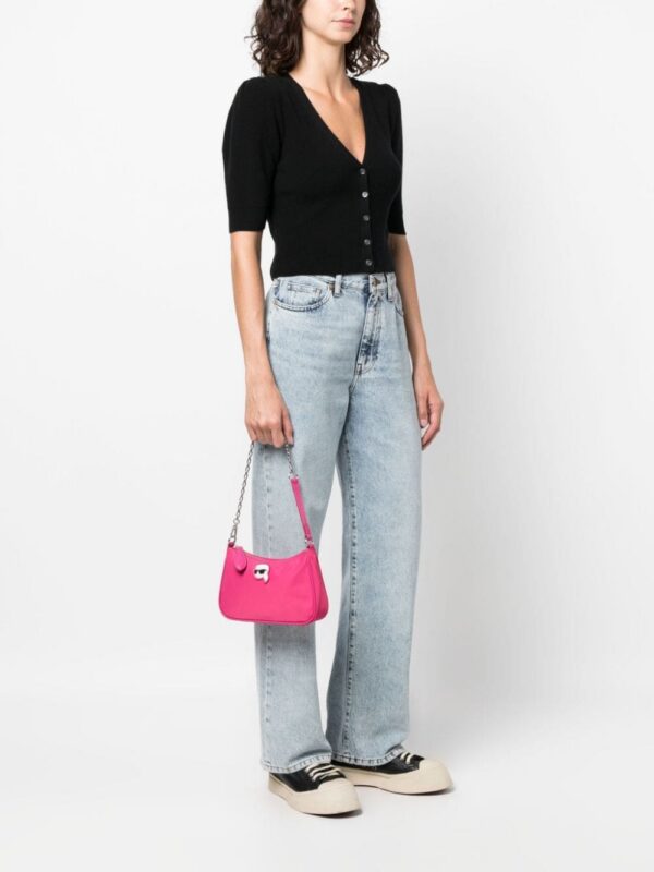 20922203_51029616_1000.jpg Karl Lagerfeld Ikonik Karl patch shoulder bag