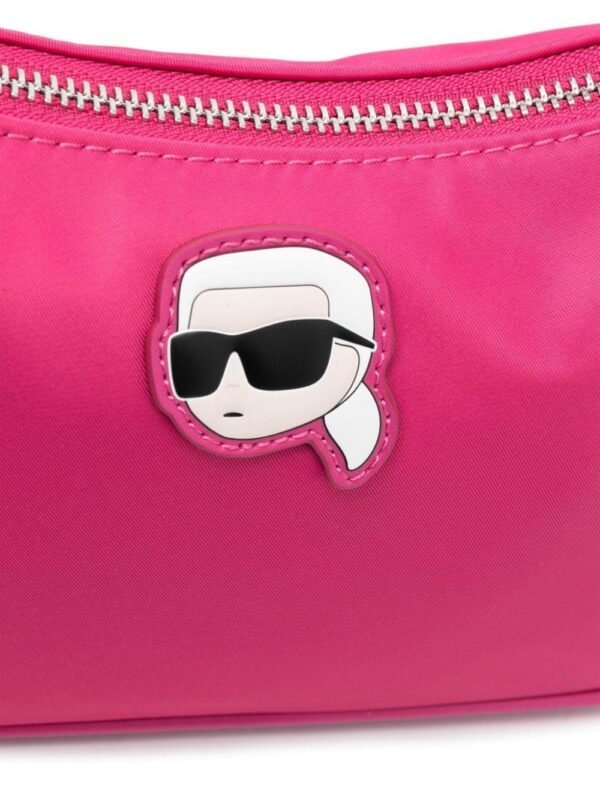 20922203_51029618_1000.jpg Karl Lagerfeld Ikonik Karl patch shoulder bag