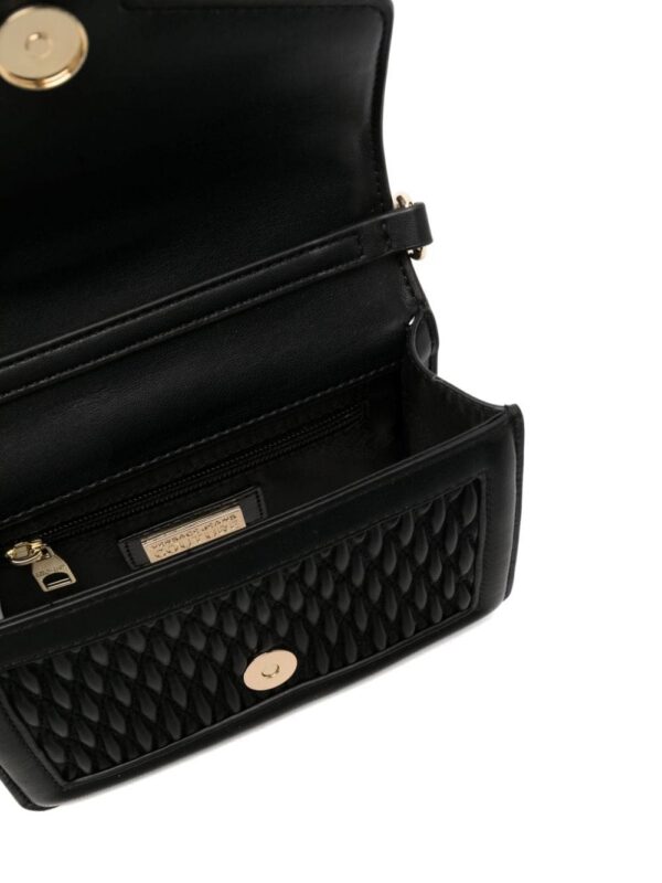 Versace Jeans Couture Baroque-buckle shoulder bag