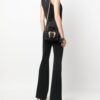 Versace Jeans Couture Baroque-buckle shoulder bag