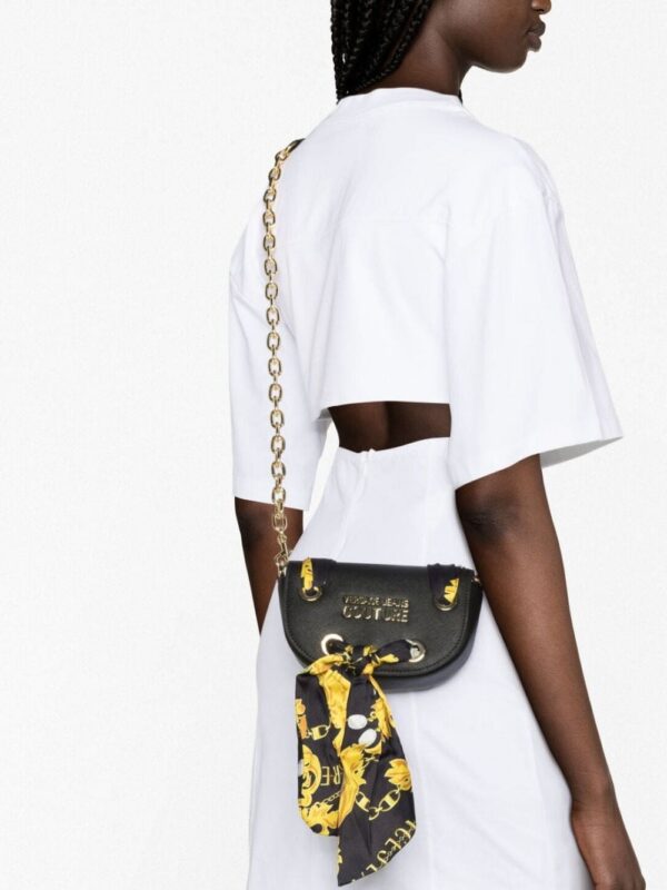 20930110_50958477_1000.jpg Versace Jeans Couture embellished faux-leather mini bag