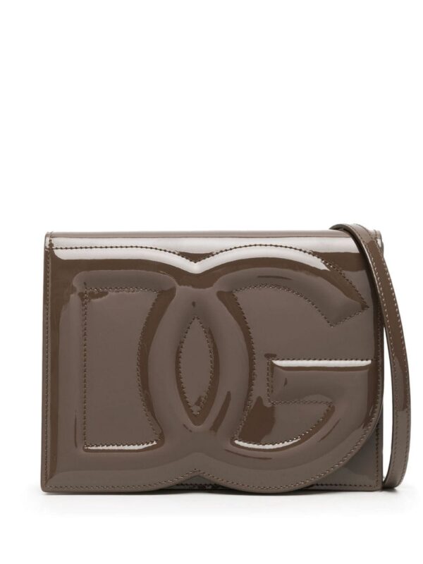 20930395_50957079_1000.jpg Dolce & Gabbana DG Logo patent leather crossbody bag