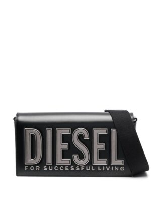 Diesel Biscotto M leather shoulder bag