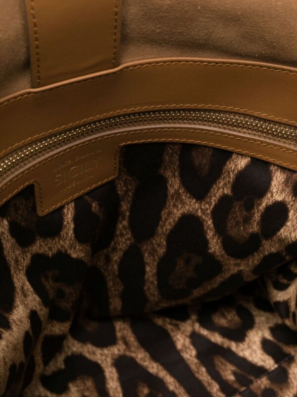 Dolce & Gabbana Sicily suede tote bag