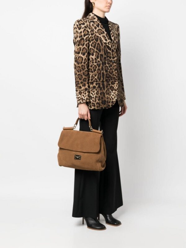 Dolce & Gabbana Sicily suede tote bag