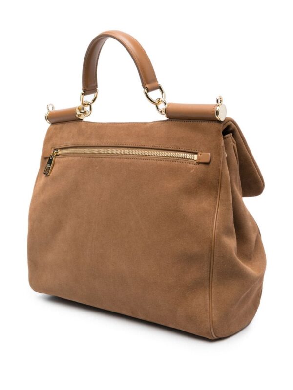 Dolce & Gabbana Sicily suede tote bag
