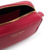 Emporio Armani  logo-strap pebbled shoulder bag