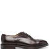 Henderson Baracco  almond-toe lace-up oxford shoes