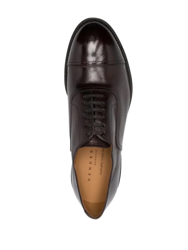 Henderson Baracco  almond-toe lace-up oxford shoes