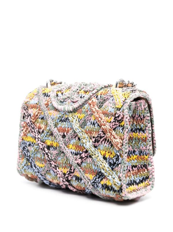 20972512_51066824_1000.jpg Tory Burch Fleming Mélange raffia shoulder bag