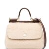 20981113_51058380_1000.jpg Dolce & Gabbana medium Sicily shearling tote bag