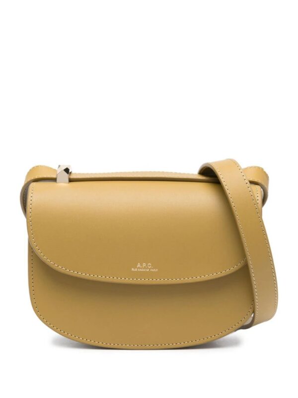 A.P.C.  mini Genève leather crossbody bag