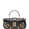 20989359_51070379_1000.jpg Balmain Blaze monogram-jacquard leather clutch bag