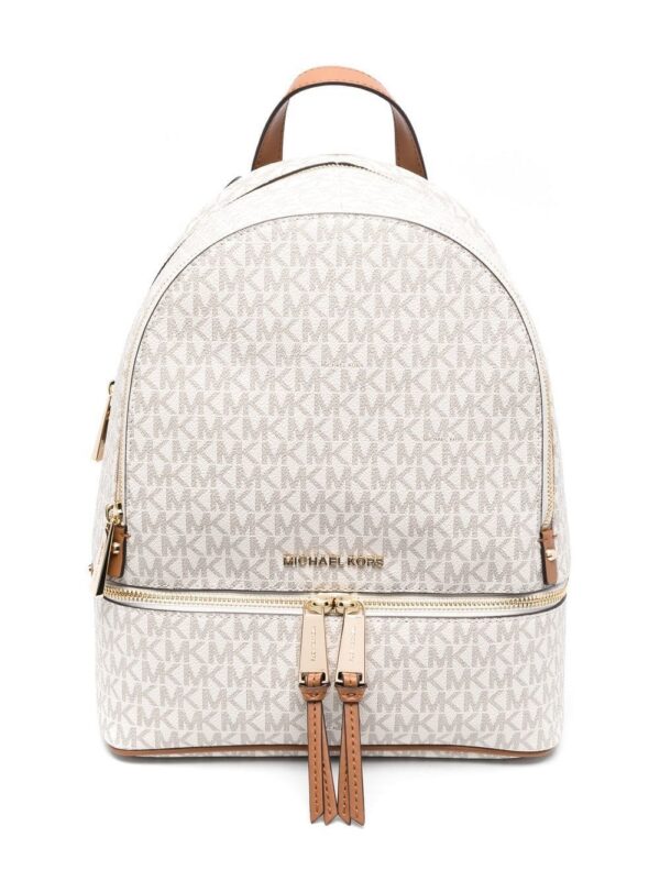 11920163_43705712_1000.jpg Michael Kors medium Rhea logo-print backpack