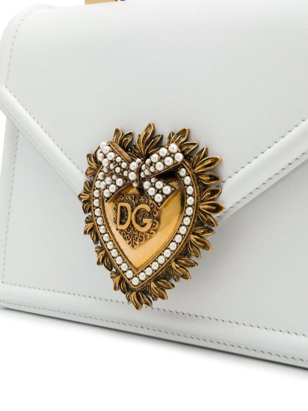 Dolce & Gabbana small Devotion leather top-handle bag