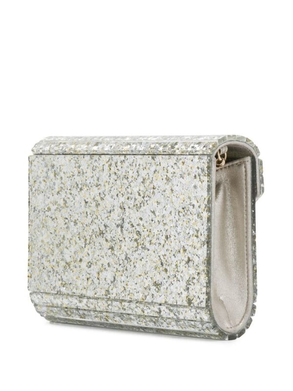 13943326_21902104_1000.jpg Jimmy Choo Candy glitter-detailing clutch