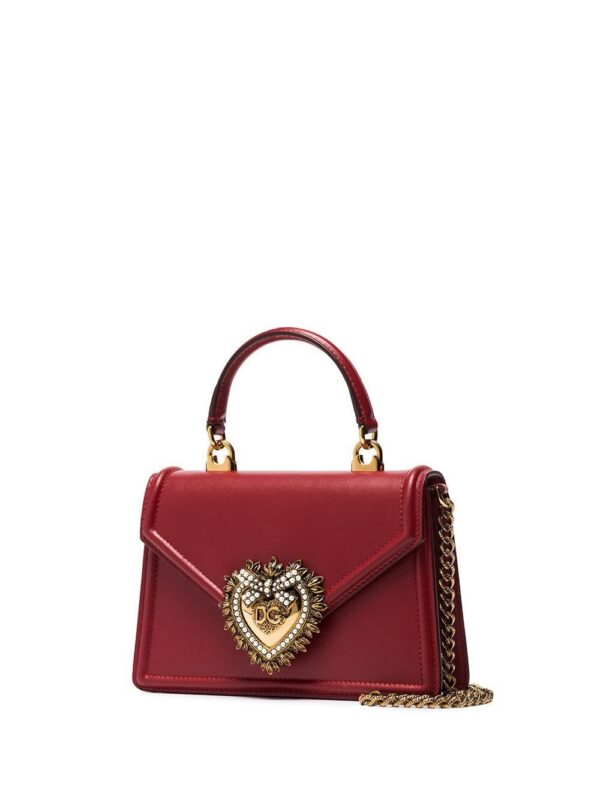 14015224_21997797_1000.jpg Dolce & Gabbana small Devotion leather top-handle bag