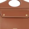 14174566_18967285_1000.jpg Burberry Mini Topstitch Detail Leather Pocket Bag