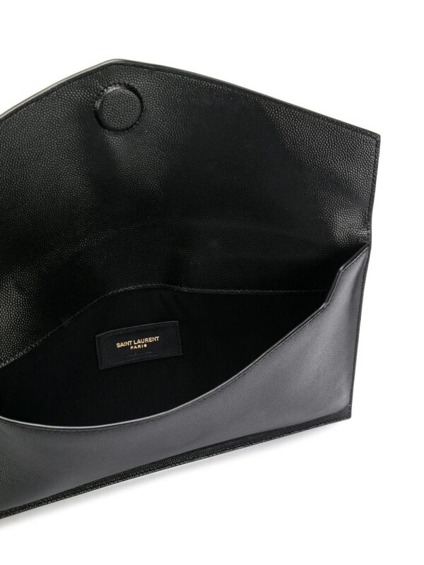 14337825_20597471_1000.jpg Saint Laurent medium monogram plaque pouch