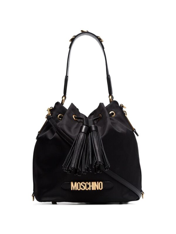 14343321_22792803_1000.jpg Moschino logo plaque drawstring bucket bag