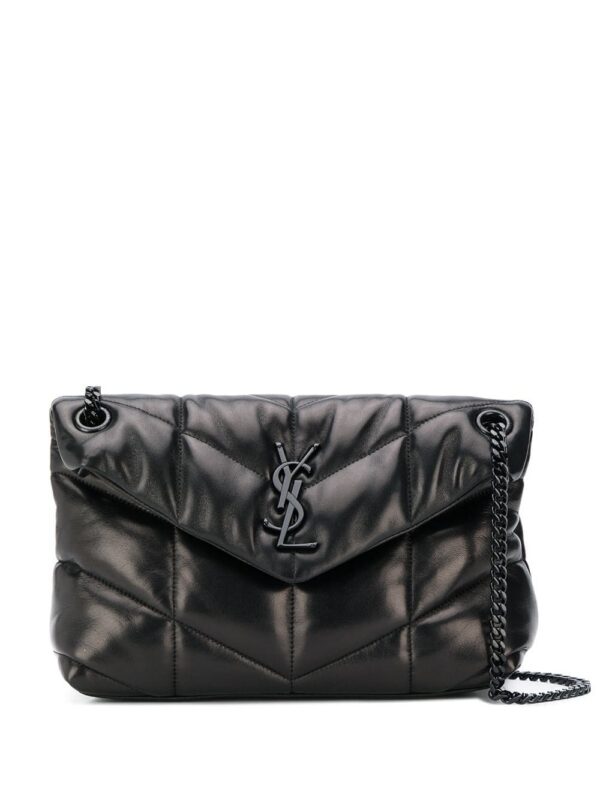 14499281_22145190_1000.jpg Saint Laurent small Loulou Puffer shoulder bag