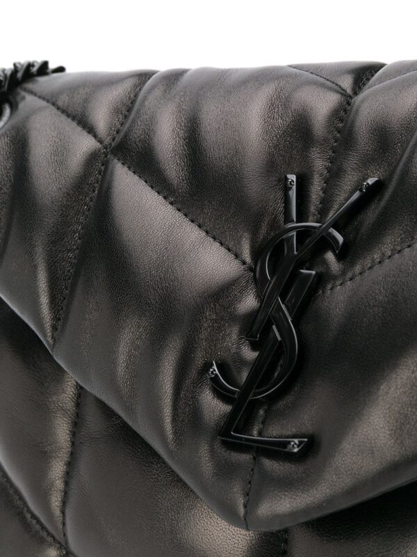 14499281_22145218_1000.jpg Saint Laurent small Loulou Puffer shoulder bag